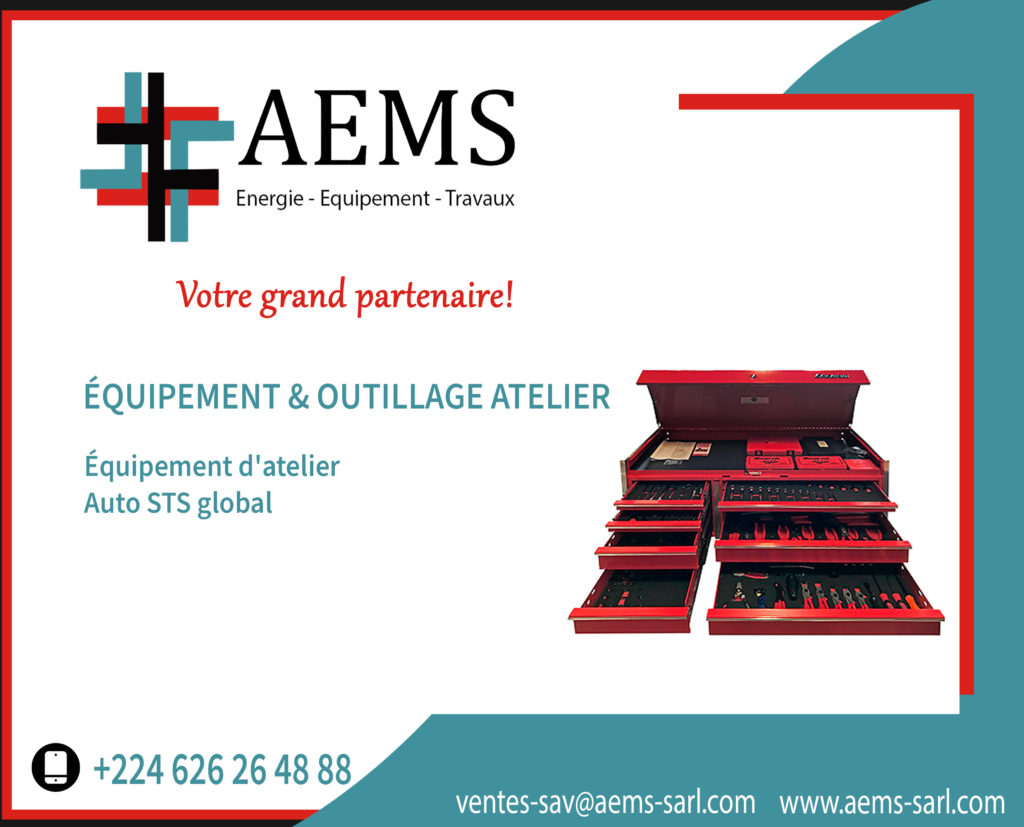 Quipement Datelier Aems Sarl